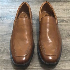 Clark’s Tilden Free Dark Tan Leather